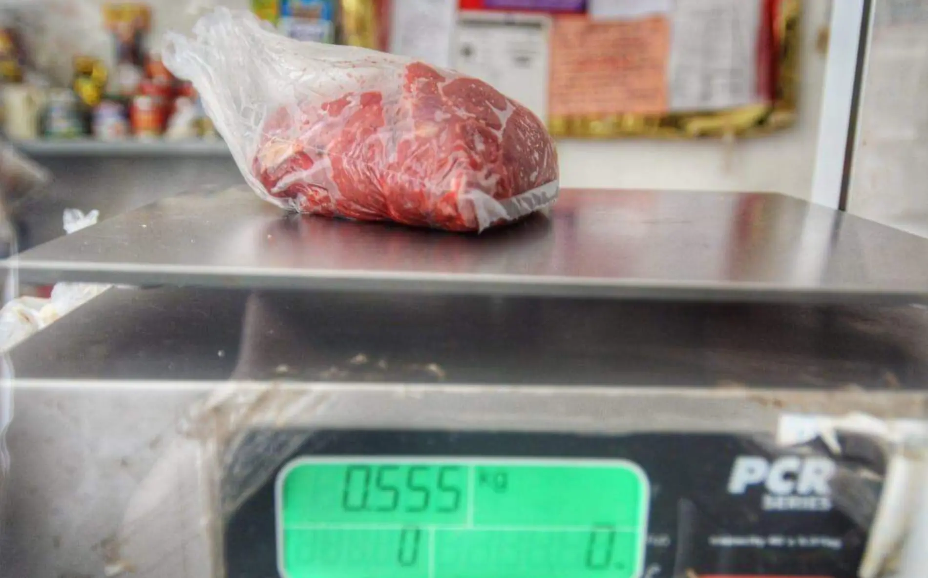 Venta de carne en Durango